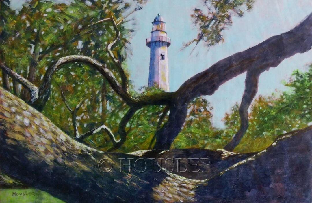 St. Simons Island Lighthouse - Etsy