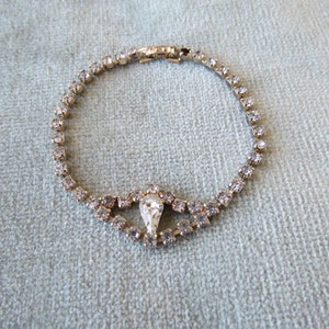 Art Deco / Rhinestone Vintage Bracelet