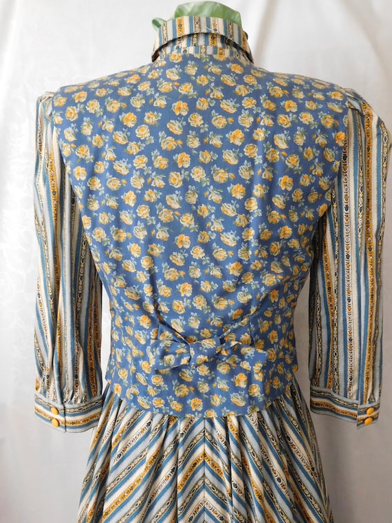 Floral Prairie Dress with Vest Size 4 Jane Schaff… - image 6
