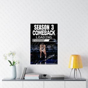 Caitlin Clark Comeback Poster - Matte- Premium Museum Quality Paper image 2