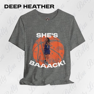 Kelsey Mitchell Indiana Unisex Jersey Short Sleeve Tee She&#39;s Back