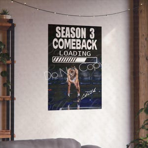 Caitlin Clark Comeback Poster - Matte- Premium Museum Quality Paper image 4