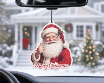 Personalized Christmas Car Air Fresheners, Team Logo  Air Freshener， Halloween Cars Decor