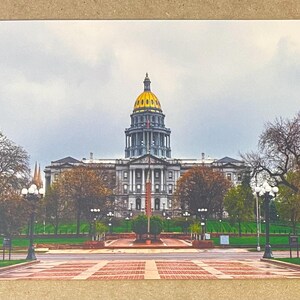 Nouvelle carte postale 4x6 Colorado State Capitol à Denver CO