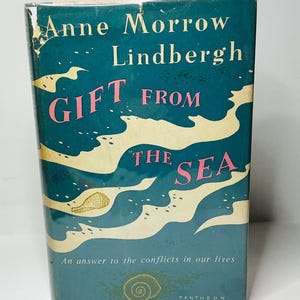 Gift from the Sea | Anne Morrow Lindbergh | Vintage Inspirational Book with dust jacket and mylar cover