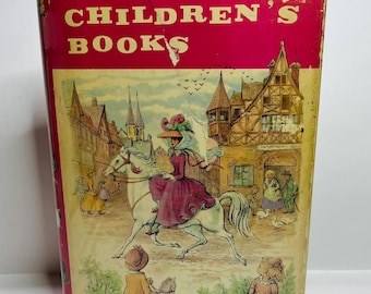 Stara książka dla dzieci: Buffalo Bill, Pieśni natury – twarda oprawa z 1961 r.