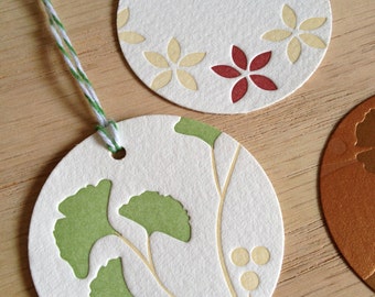 Letterpress Gift Tags (set of 6)