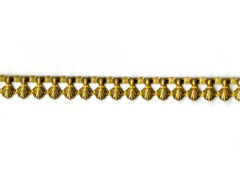 6 "Brass Banding - Perlen Tropfen Metall Banding - Messing