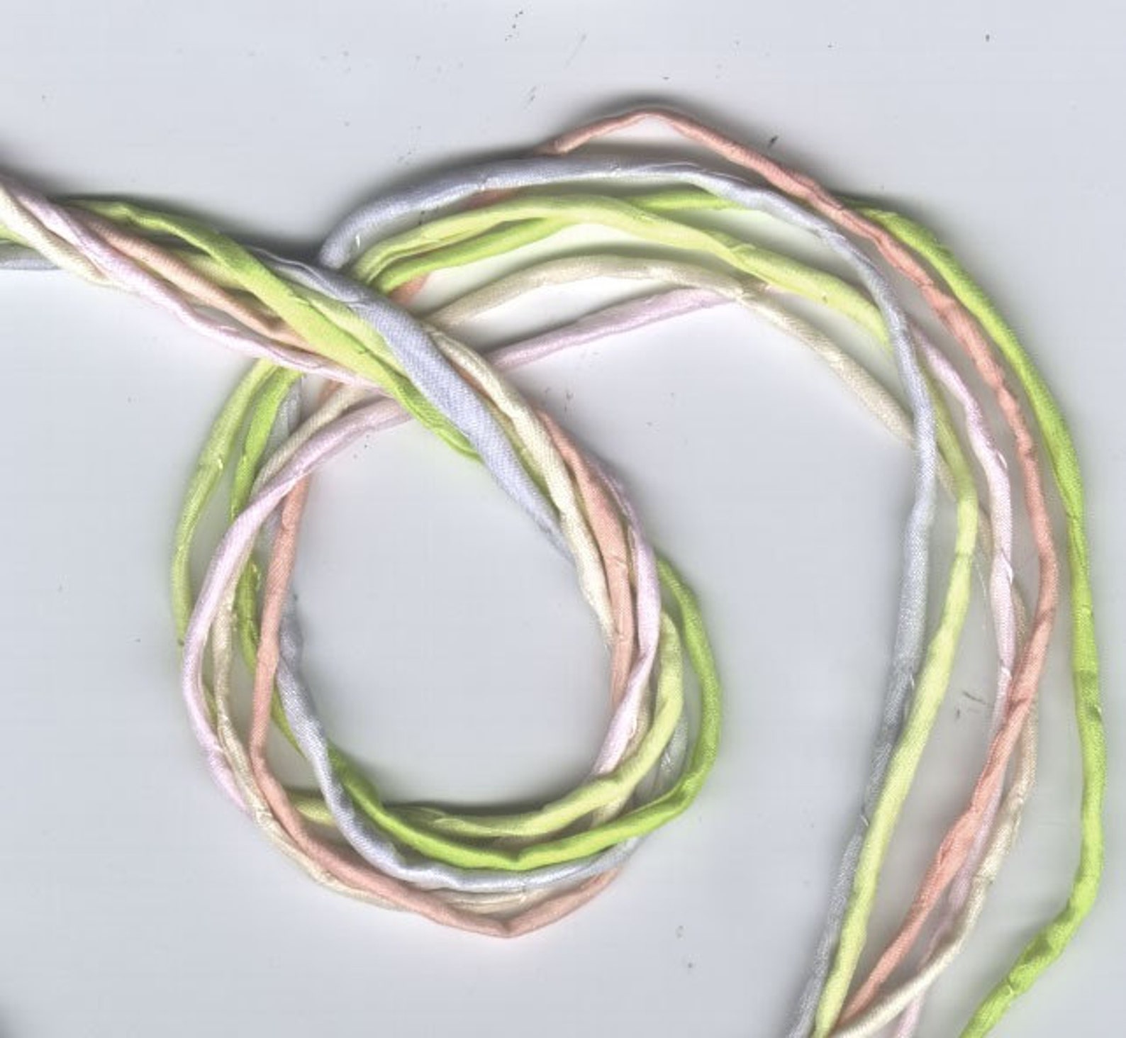 30 Ea Silk Strings for Jewelry Making 2mm Silk Strings Hand Etsy