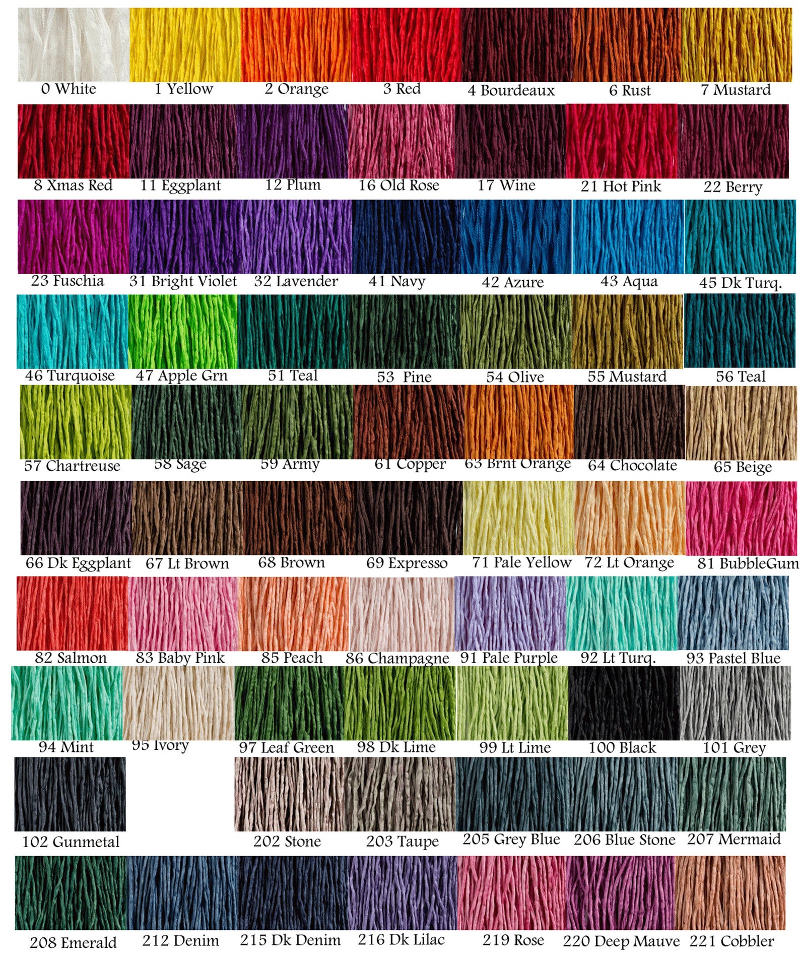 30 Ea Silk Strings for Jewelry Making 2mm Silk Strings Hand Etsy