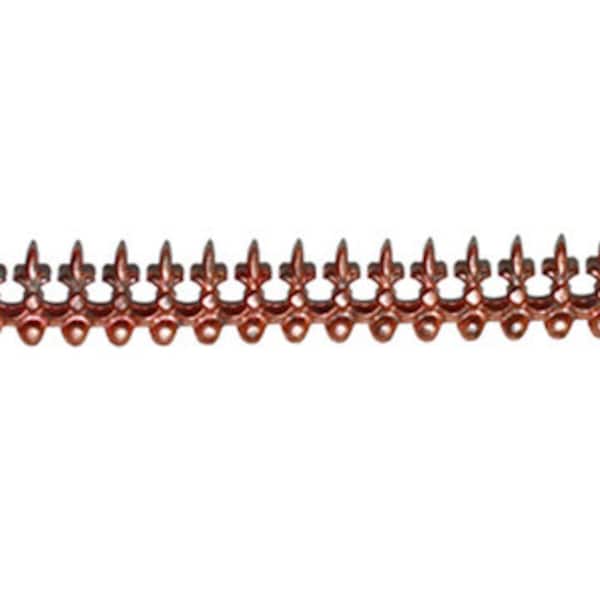 12" Copper Banding - Fleur de Lis Metal Strip Gallery Wire 1023H