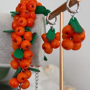 Bracelet   Earrings Rowanberry Handmade