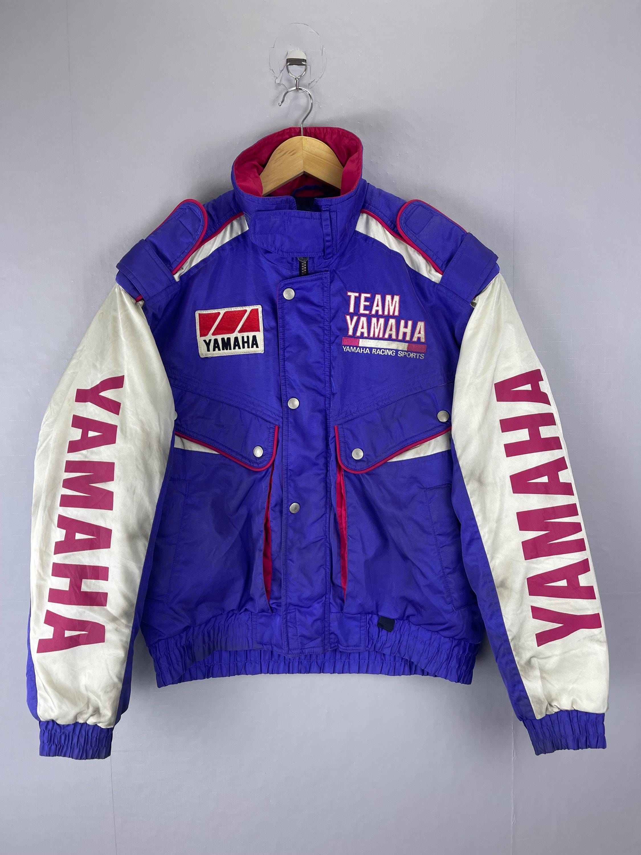 TEAM YAMAHA RACING Sports Vintage 90s Full Printed Japanese TEAM YAMAHA RACING Sports Vintage 90s Full Printed Japanese