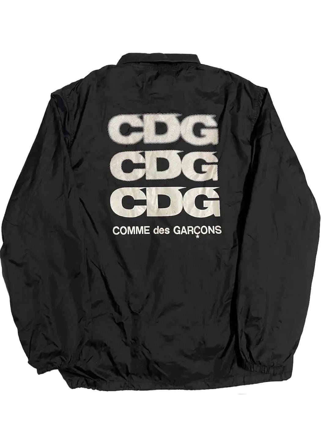 COMME DES GARCONS Vintage Back Hit Big Logo Spellout Coach Jacket Etsy