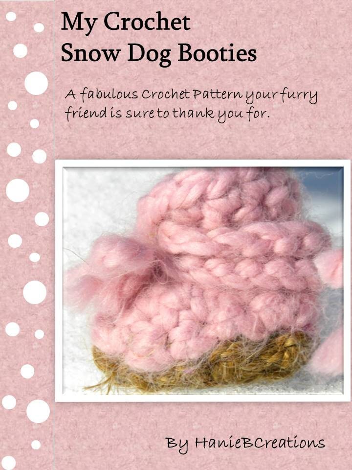 Snow Dog Booties Crochet Pattern/ PDF Small Dog Breeds Etsy