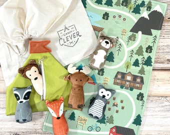 Woodland Play Mat Etsy