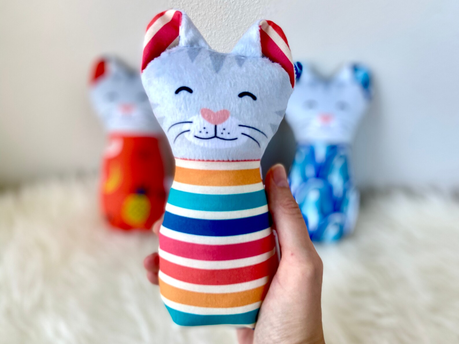 Plush Cat Toys for Kids. Kitten Stuffed Animal Kitty Gifts Etsy