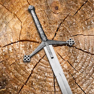 Handmade Scottish Claymore Stainless Steel Sword Highland Medieval Claymore Sword Best Anniversary Birthday Gift for him