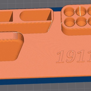 Black 1911 Display mount