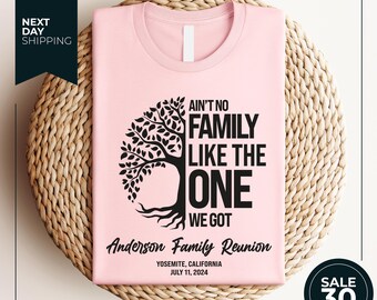 Custom Family Reunion TShirt | Ain&#39;t No Family Like the One We Got | Custom Reunion tshirt | Personalization fully custom shirt