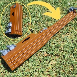 Foldable Travel Ukulele | Folding Ukulele | Mini Soprano Ukulele | Small Ukulele | Travel Ukulele | Pocket Ukulele | Camping