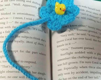 Duck Crochet Bookmarks