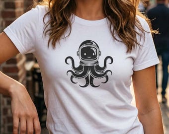 SPOCTO the SPACE OCTOPUS!  Space Octopus, Octopus Lovers, Octopus Gifts, Space themed, Unisex, Astronomy Gifts