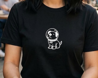 Space Doggy, tema spaziale, maglietta unisex, NASA, regali di astronomia, Hubble, telescopio spaziale, esploratore, osservatore delle stelle