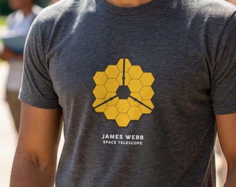 James Webb Future and Past, Space themed, Men's T-shirt, NASA, Astronomy Gifts, Hubble, Space telescope, explorer, stargazer