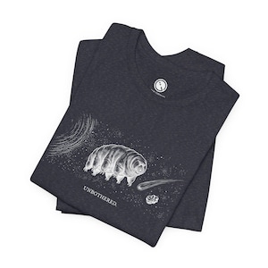 Tardigrade Shirt | Unbothered | Water Bear Tee | Biology Gift | Survival Science | Bella Canvas image 12