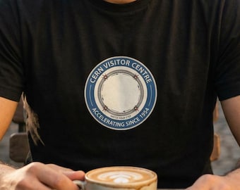 Camiseta del Gran Colisionador de Hadrones del CERN / Regalo de Física de Partículas / Camiseta del Bosón de Higgs / Regalo para Aficionados a la Física / Regalo para Científicos