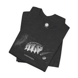 Tardigrade Shirt | Unbothered | Water Bear Tee | Biology Gift | Survival Science | Bella Canvas image 11