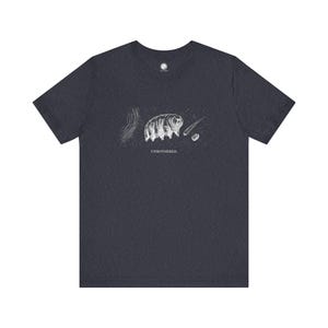 Tardigrade Shirt | Unbothered | Water Bear Tee | Biology Gift | Survival Science | Bella Canvas image 6
