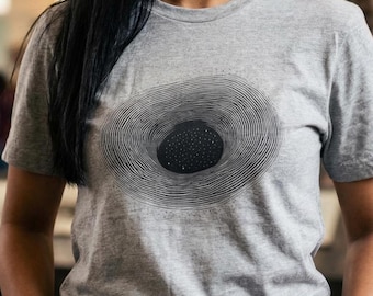 Black Hole, Optical Illusion,  Space themed, Unisex T-shirt, NASA, Astronomy Gifts