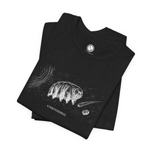 Tardigrade Shirt | Unbothered | Water Bear Tee | Biology Gift | Survival Science | Bella Canvas image 10