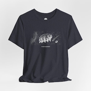 Tardigrade Shirt | Unbothered | Water Bear Tee | Biology Gift | Survival Science | Bella Canvas image 9