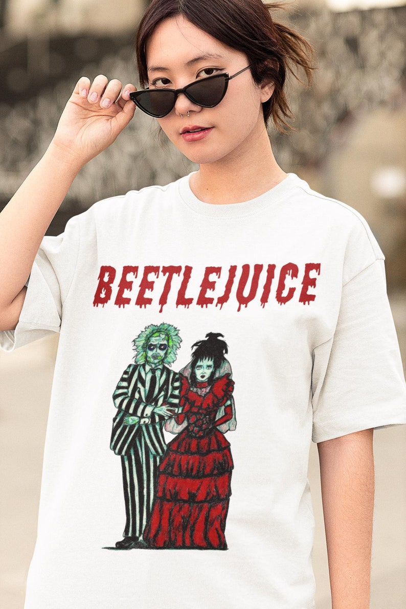 Beetlejuice 1988 Movie Shirt, Vintage Horror Beetlejuice Shirt, Horror ...