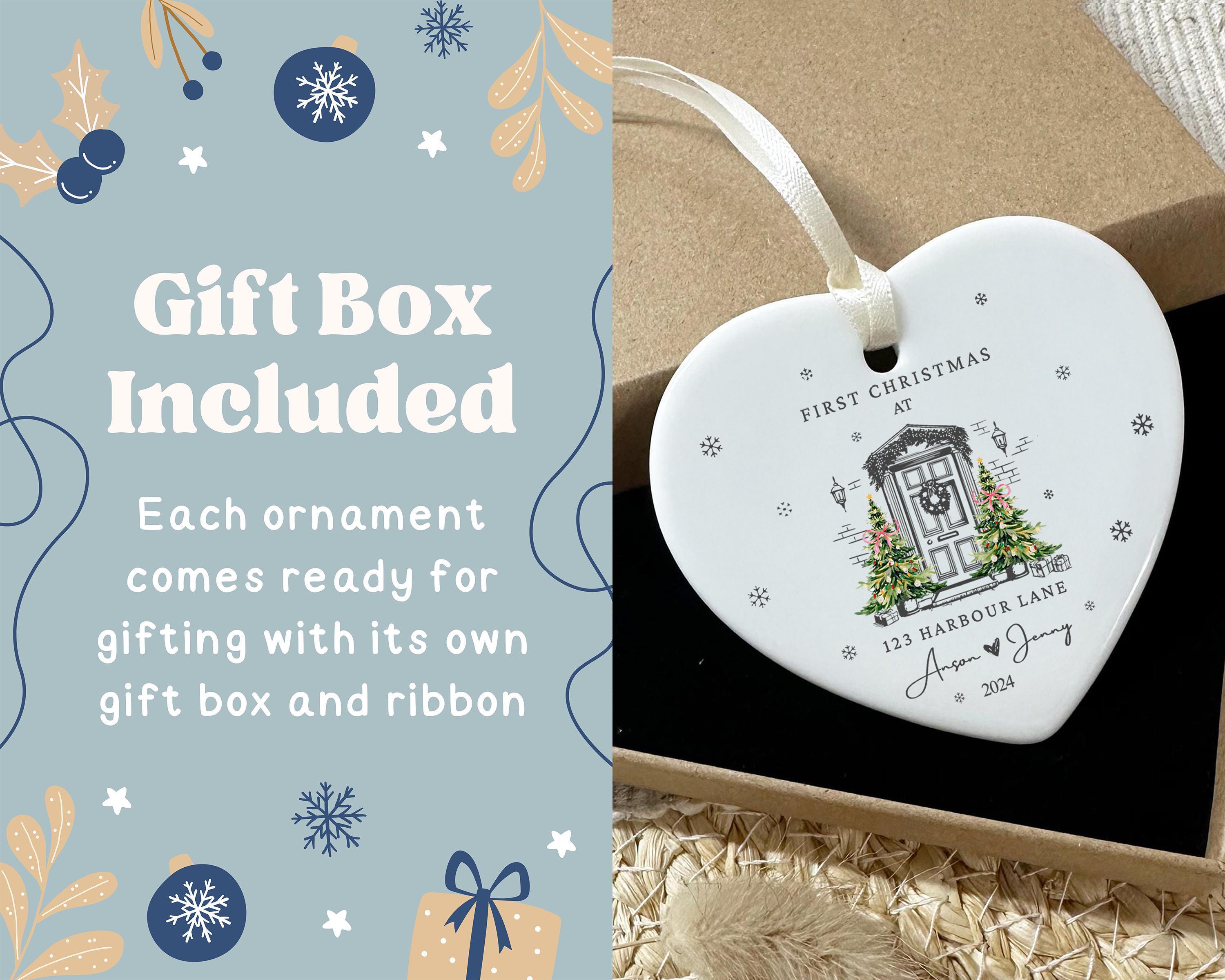 First Christmas In Our New Home Ornament, New House Christmas Ornament, Our First Home Keepsake, Housewarming Bauble Gift, First Home 2025