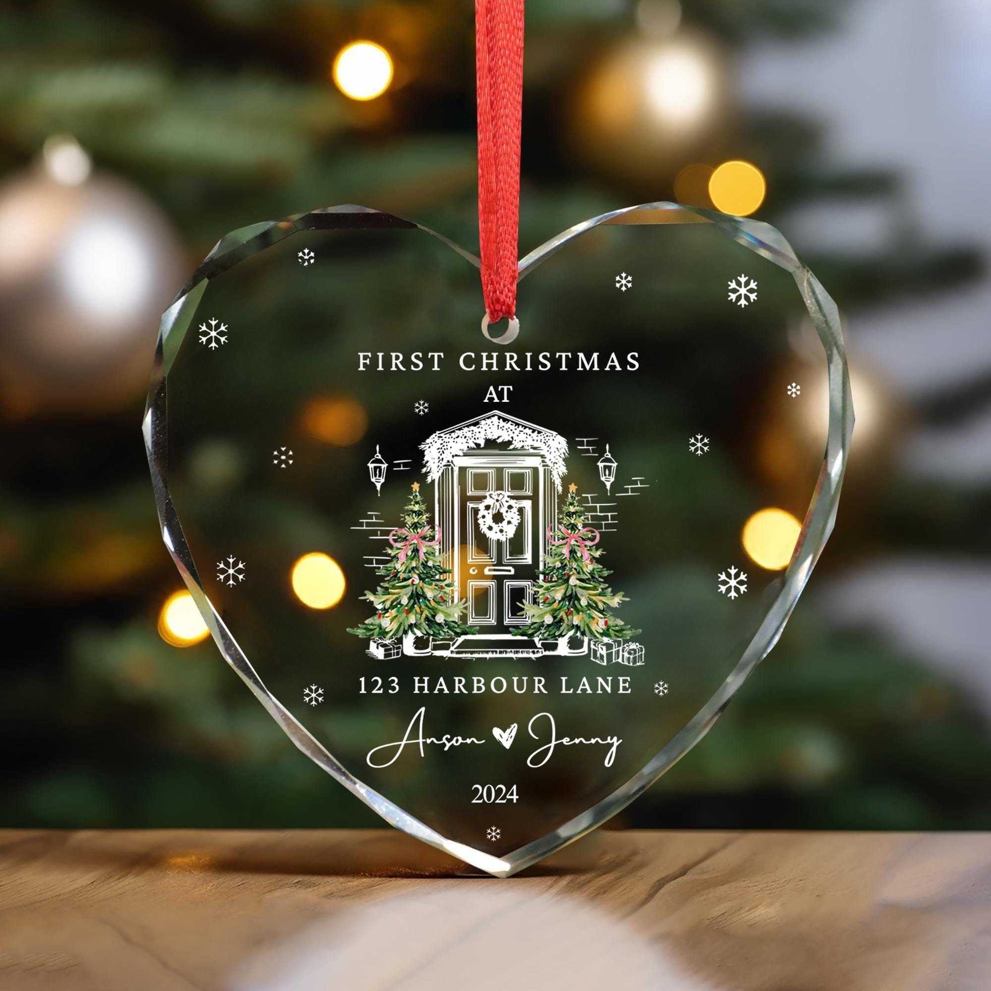 2024 New Home Christmas Ornament, 1st Christmas In Our New Home 2024, 2