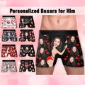 Custom Face Boxers for Husband, Personalized Face Underwear, Boxers with Face, Funny Underwear With Face, Valentine Gifts For Him/Husband
