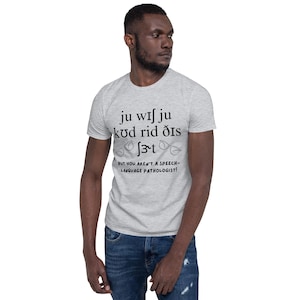 Speech Pathology IPA Short-Sleeve Unisex T-Shirt