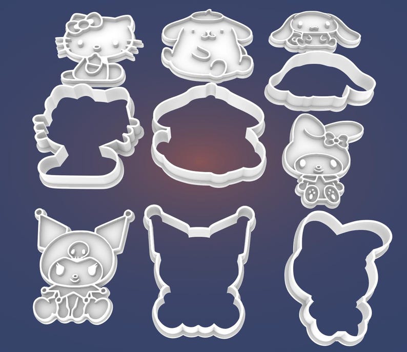 Sanrio Cookie Cutter Set