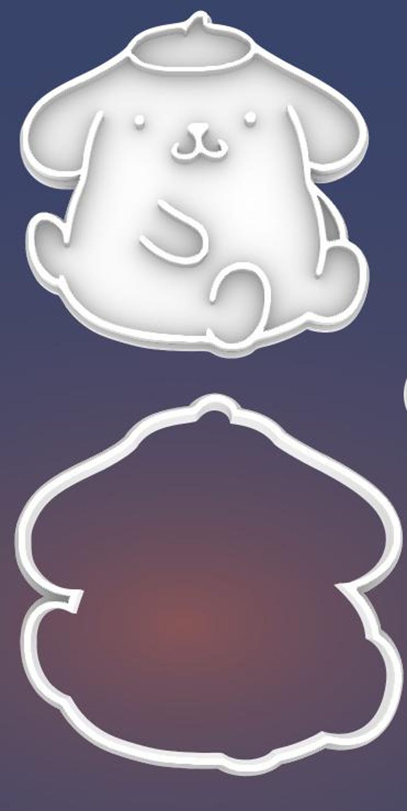 Pompompurin Sanrio Cookie Cutter Set