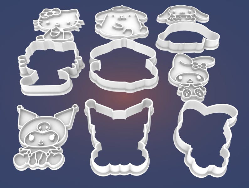 Sanrio Cookie Cutter Set