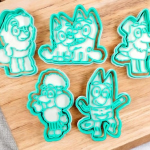 Bluey Cookie Cutter - Set of 5