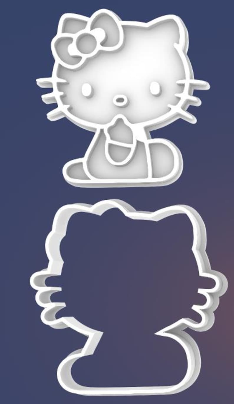 Hello Kitty Sanrio Cookie Cutter Set