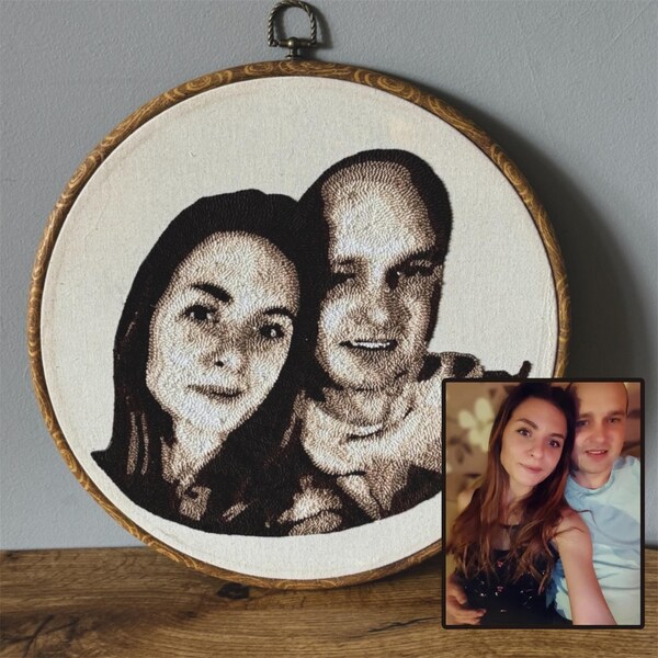 Personalized Punch Needle Kit – Custom Portrait of People & Pets