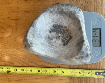 Petoskey Fossil Bowl  - stone bowl, jewelry dish, artisan home decor