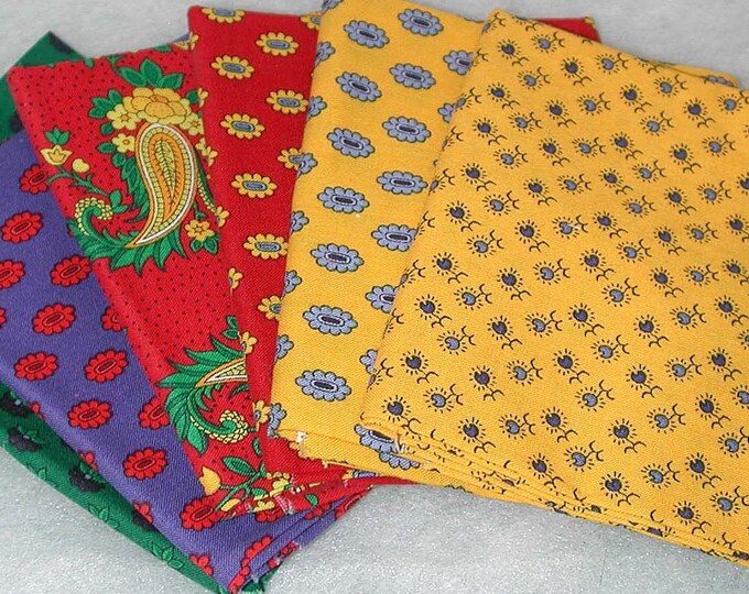 Rare Quilt Fabric ON SALE NOW 6 Fat Qtrs of PROVENCE Quilt Fabric by Doreen Speckmann for