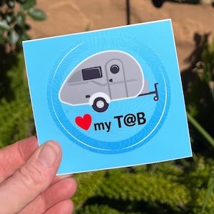 Tab T@B Trailer-klistermärke - Vinylklistermärke